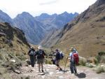 Descent from the pass