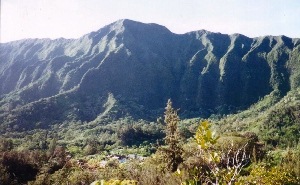 Ko'olau mountains